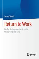 Return to Work af Jana Wallrath