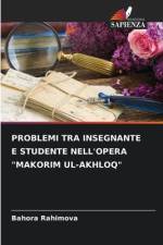PROBLEMI TRA INSEGNANTE E STUDENTE NELL'OPERA 