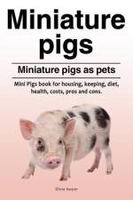 Miniature pigs. Miniature pigs as pets. Mini Pigs book for housing, keeping, diet, health, costs, pros and cons. af Olivia Harper
