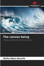 The canvas being af Malika Bdera Benarfa