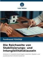 Die Reichweite von Stabilisierungs- und Intangibilitätsklauseln af Ferdinand Fouodji