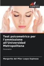 Test psicometrico per l'ammissione all'Universidad Metropolitana af Margarita del Pilar Luque Espinoza