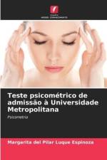 Teste psicométrico de admissão à Universidade Metropolitana af Margarita del Pilar Luque Espinoza