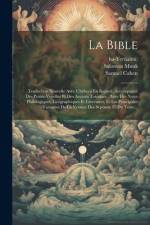 La Bible: Traduction Nouvelle Avec L'hébreu En Regard, Accompagné Des Points-voyelles Et Des Accents Toniques: Avec Des Notes Ph af Samuel Cahen