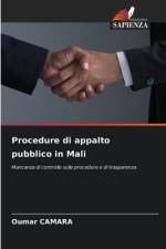Procedure di appalto pubblico in Mali af Oumar Camara