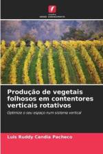 Produção de vegetais folhosos em contentores verticais rotativos af Luis Ruddy Candia Pacheco