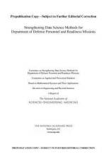 Strengthening Data Science Methods for Department of Defense Personnel and Readiness Missions af National Academies Of Sciences Engineeri