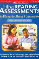3-Minute Reading Assessments Prehension af Timothy V Rasinski