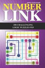 Number Link: 250 Challenging Logic Puzzles 9x9 af Mindful Puzzle Books