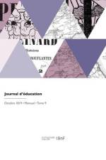 Journal d'éducation af Societe d'Instruction