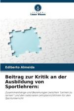 Beitrag zur Kritik an der Ausbildung von Sportlehrern: af Ediberto Almeida