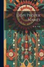 Hopi Proper Names af H. R. Voth