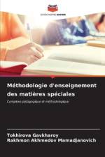 Méthodologie d'enseignement des matières spéciales af Tokhirova Gavkharoy