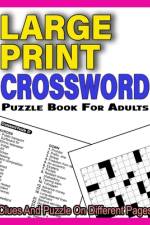 Large Print 50 Crossword Puzzle Book For Adults af Nks Crossword Point
