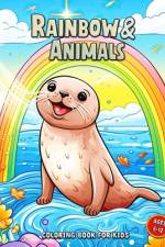 Rainbow and Animals Coloring Book for Kids af Laura Seidel