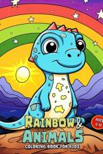 Rainbow and Animals Coloring Book for Kids af Laura Seidel