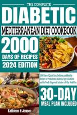 The Complete Diabetic Mediterranean Diet Cookbook af Kathleen H Jensen