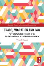 Trade, Migration and Law af Victor T. Amadi