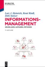 Informationsmanagement af Lutz J Herrmann Heinrich Sikora
