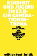 Kindheit und Jugend im Exil af Et Al.