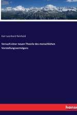 Versuch einer neuen Theorie des menschlichen Vorstellungsvermögens af Karl Leonhard Reinhold