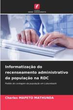 Informatização do recenseamento administrativo da população na RDC af Charles Mapeto Mathunda