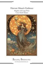 Harvest Moon's Embrace Cross Stitch Pattern af Carmen Wolf