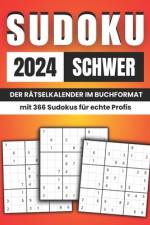 Sudoku 2024 Schwer af Knobl 24 Publishing