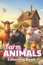 Farm Animals Coloring Book for Kids af Shane Witting