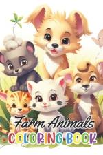Farm Animals Coloring Book for Kids af Anastasia Jost
