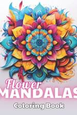 Flower Mandalas Coloring Book af Owen Dach