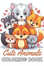 Cute Animals Coloring Book for Kids af Lillian Hills