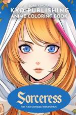 Anime Coloring book Sorceress af Sora Kimura