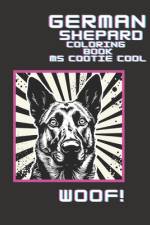 German Shepard Coloring Book af Cootie Cool