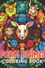 Farm Animal Mandala Coloring Book af Lillian Hills