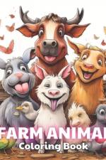Farm Animal Mandala Coloring Book af Josiane Kilback