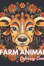 Farm Animal Mandala Coloring Book af Kendrick Kessler