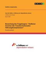 Bewertung des Fragebogens 