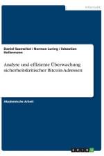 Analyse und effiziente Überwachung sicherheitskritischer Bitcoin-Adressen af Daniel Szameitat