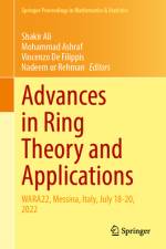 Advances in Ring Theory and Applications af Shakir Ali