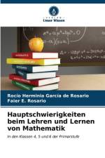 Hauptschwierigkeiten beim Lehren und Lernen von Mathematik af Rocío Herminia García de Rosario