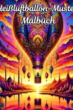 Heißluftballon-Muster Malbuch af Luna B Helle