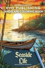 Landscape Coloring book Seaside Life af Natsuki Fujimoto