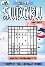 Winter Sudoku Super Easy to Hard af Puzzle Shack