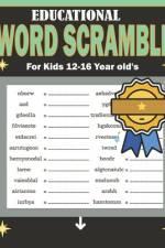 Educational Word Scramble For Kids 12-16 Year old's af Hasnat Patowary