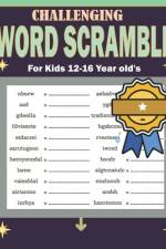 Challenging Word Scramble For Kids 12-16 Year old's af Hasnat Patowary