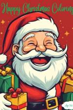 Happy Christmas Coloring af Peter Fallon