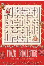 Maze Challenge Help Santa To Find The House af Jasbir Kapoor
