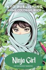 Anime Coloring book NInja Girl af Sora Kimura