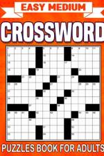 Easy Medium Crossword Puzzle Books For Adults af Gena L James